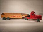 Nooitgedacht Houten Vrachtauto Speelgoed, Antiek en Kunst, Antiek | Speelgoed, Ophalen of Verzenden