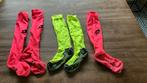 2 paar neon sportsokken 1 losse, Overige typen, Ophalen of Verzenden, Zo goed als nieuw, Roze