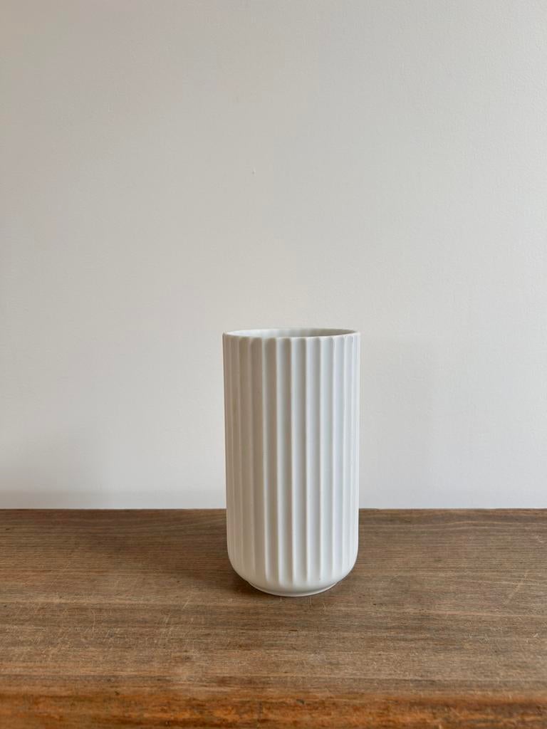 Lyngby vaas wit 15cm– Denmark (orig. Lyngby Porcelæn, Ophalen of Verzenden
