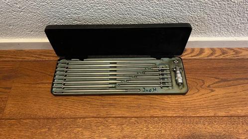 Moore & wright 2 punts binnen micrometer 50-310mm draaibank, Doe-het-zelf en Verbouw, Meetapparatuur, Zo goed als nieuw, Afstand