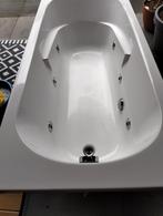 Witte whirlpool bad, Huis en Inrichting, Ophalen, Zo goed als nieuw, Met douche