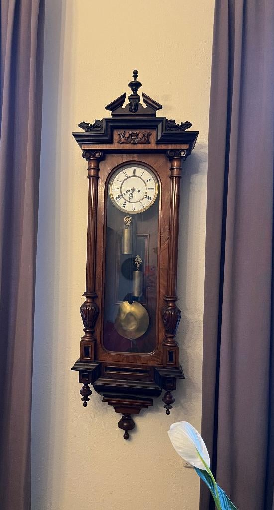 antieke Weense klok, Antiek en Kunst, Ophalen