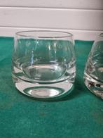 whiskey glazen zwaar met dkke bodem, Verzamelen, Glas en Borrelglaasjes, Ophalen of Verzenden, 'T Olde Gre-j, Info@toldegrej.nl