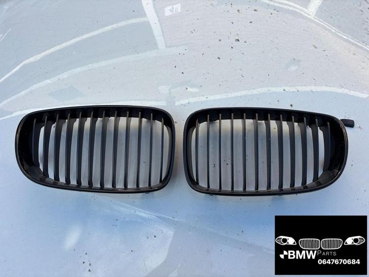 Grille nieren Bmw 1-Serie E81 E87 hoogglans zwart, Auto-onderdelen, Overige Auto-onderdelen, BMW, Gebruikt, Herkomst onderdeel bekend