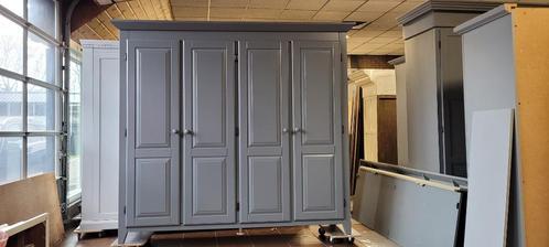 Kledingkasten brocante garderobe slaapkamerkast, linnenkast, Huis en Inrichting, Kasten | Overige, Zo goed als nieuw, Ophalen