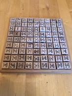 Reken blokjes, rekentafel, vermenigvuldigingsblokken, Ophalen of Verzenden, Zo goed als nieuw, Rekenen