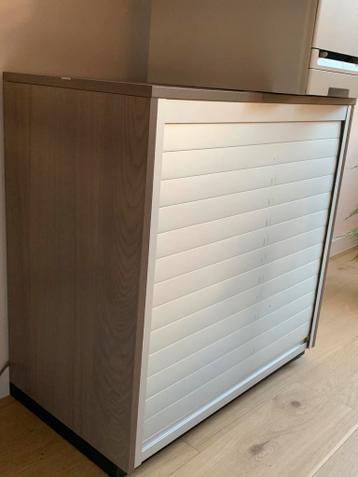 Ikea Galant roldeurkast grijsbruin - afbeelding 2