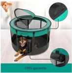 Opvouwbare puppyren / bench, Ophalen, Zo goed als nieuw