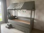 Houten bed hoogslaper, Kinderen en Baby's, Kinderkamer | Stapelbedden en Hoogslapers, Ophalen, Gebruikt, Hoogslaper