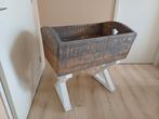Stoere robuuste houten wieg/kribbe, Tuin en Terras, Bloembakken en Plantenbakken, Ophalen