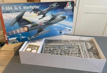 Italeri 1/32  F-104G/S Starfighter incl extra's beschikbaar voor biedingen