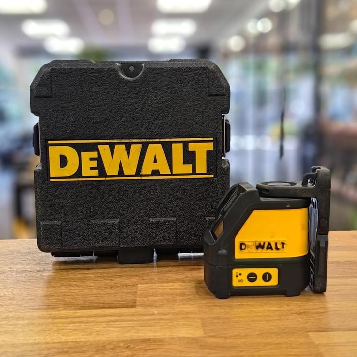DeWALT DW088K-XJ Kruislijnlaser - In Nette Staat, Doe-het-zelf en Verbouw, Gereedschap | Overige machines, Zo goed als nieuw