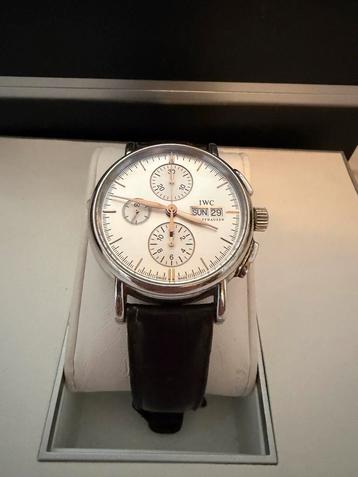 IWC Portofino Chronograph - Zo mooie staat beschikbaar voor biedingen