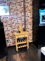 Glazen lamp, Huis en Inrichting, Woonaccessoires | Zuilen en Pilaren, Ophalen of Verzenden, Zo goed als nieuw