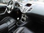 Ford Fiesta 1.6 Titanium 120pk 5-deurs Leder Clima Cruise Tr, Auto's, Te koop, Benzine, Hatchback, Gebruikt