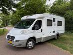 Mooie camper Burstner Solano T 700, Caravans en Kamperen, Chemisch toilet, Ringverwarming, Fiat, Tot en met 3