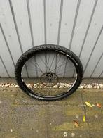 Voorwiel MTB 26 inch ( schijfrem), Fietsen en Brommers, Fietsonderdelen, Ophalen, Gebruikt, Mountainbike, Band