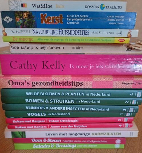 17 boeken! Darmziektes,Natuur,Koken,Romans,taalgids en meer!, Boeken, Overige Boeken, Nieuw, Ophalen of Verzenden