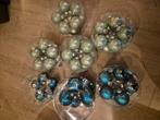 Turquoise en mint kerst ballen, Diversen, Kerst, Ophalen of Verzenden, Zo goed als nieuw