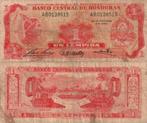 Honduras 1 lempira 1968 - F, Verzenden, Midden-Amerika, Los biljet