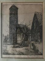 Oude pen tekening Wijk aan Zee uit 1915, Ophalen