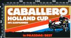 Sticker: Caballero - Holland Cup - Zijspannen - Best, Ophalen of Verzenden, Zo goed als nieuw, Auto of Motor