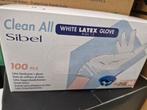 partij Clean All Sibel Latex Handschoenen, Ophalen of Verzenden, Nieuw