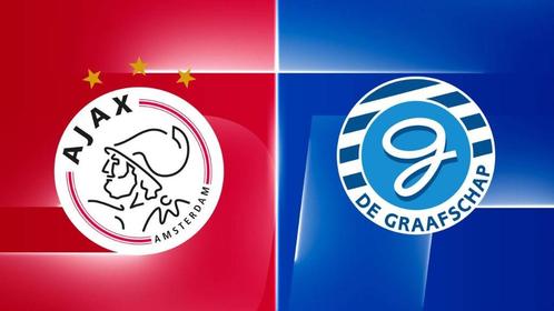 Tickets Jong Ajax - De Graafschap te koop!, Tickets en Kaartjes, Sport | Voetbal, Drie personen of meer, Oktober