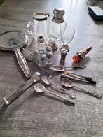 Prachtige grote lot antieke zilver., Verzenden, Zilver