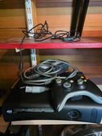 Xbox 360 met Controller & Adapter, Ophalen of Verzenden, Gebruikt, Met 1 controller