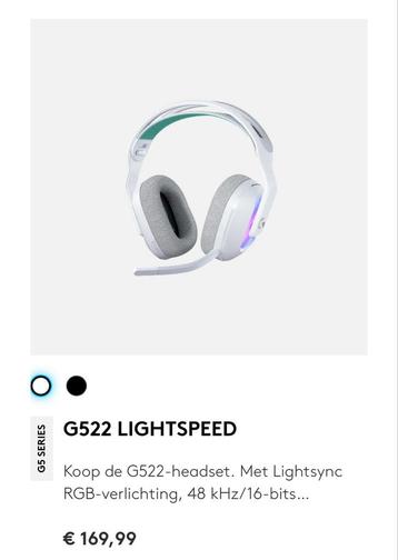 G522 LIGHTSPEED [Nieuw] beschikbaar voor biedingen