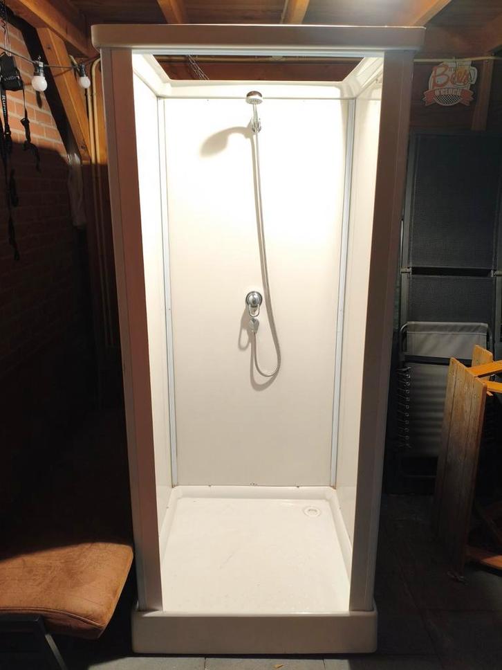 Mobiele (nood) douchecabine met Sani Broyeur., Huis en Inrichting, Badkamer | Complete badkamers, Gebruikt, Met douche, Ophalen