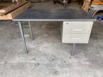 Vintage GISPEN bureau buro bureau grijs, Ophalen
