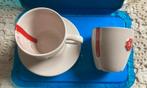 Douwe Egberts (grote)kop en schotel set - Heavenly Hazel, Keramiek, Ophalen of Verzenden, Zo goed als nieuw, Overige stijlen