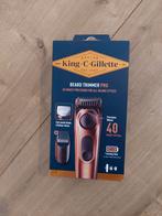 Gillette King C. Baardtrimmer Pro - Nieuw!, Witgoed en Apparatuur, Ophalen of Verzenden, Nieuw, Scheren en Epileren