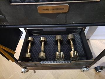 luxe dumbbell set beschikbaar voor biedingen