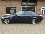 BMW 5-serie 520i Executive Automaat / Leder / Navi, Auto's, BMW, Achterwielaandrijving, Gebruikt, Beige, Blauw