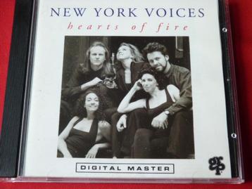   NEW YORK VOICES - CD HEARTS OF FIRE (GRP RECORDS) beschikbaar voor biedingen