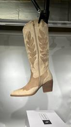 Beige cowboylaarzen, Ophalen of Verzenden