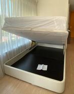 IKEA Kvitsoy Bedframe 160x200, Huis en Inrichting, Slaapkamer | Bedden, Ophalen, Overige materialen, Gebruikt, Wit