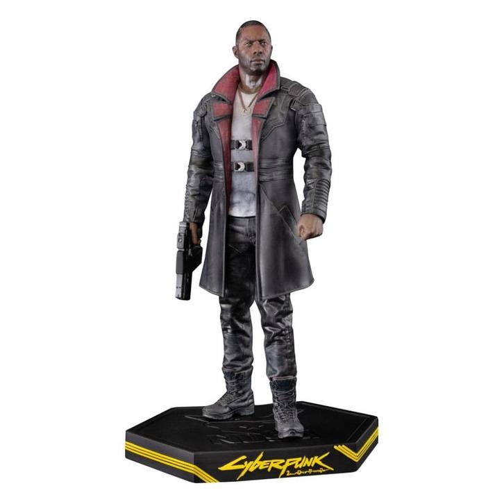 Cyberpunk 2077 PVC Statue Solomon Reed 22 cm, Verzamelen, Beelden en Beeldjes, Nieuw, Mens, Ophalen of Verzenden