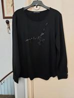 Airfield Zwarte Top met Strass - Maat l, Zwart, Maat 42/44 (L), Ophalen of Verzenden, Zo goed als nieuw