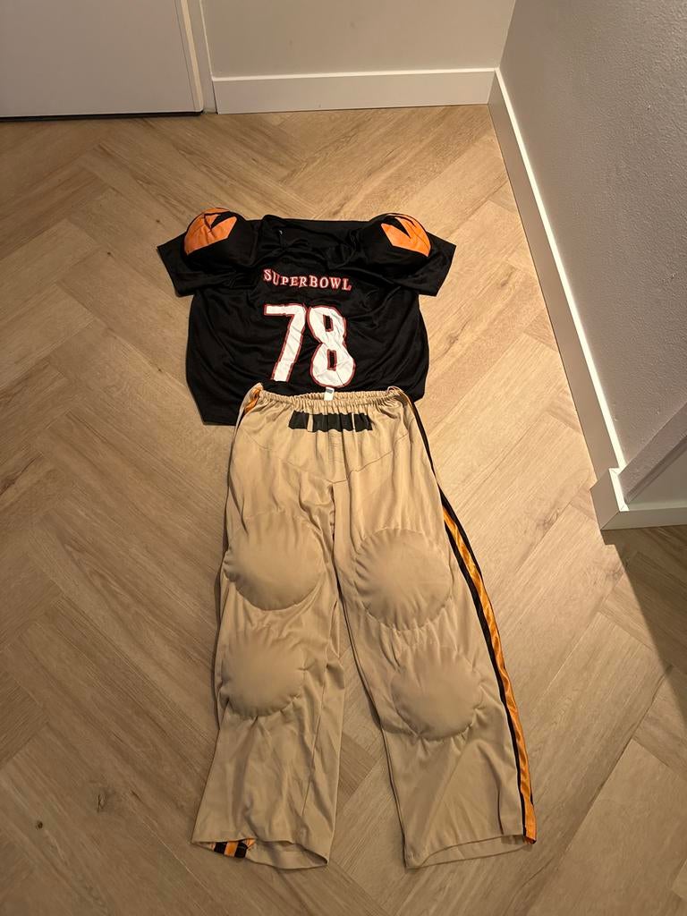 Carnavalskleding Rugby Maat 56, Ophalen of Verzenden, Gebruikt, 170 of groter, Jongen