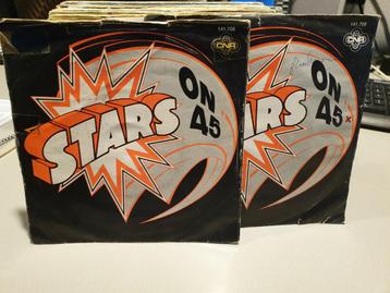 Stars on 45 , 2 aanwezig, 1 euro per stuk (f8) beschikbaar voor biedingen