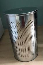 Rvs wasmand rond 58 cm hoog, 35 cm breed, Huis en Inrichting, Badkamer | Badtextiel en Accessoires, Ophalen, Zo goed als nieuw