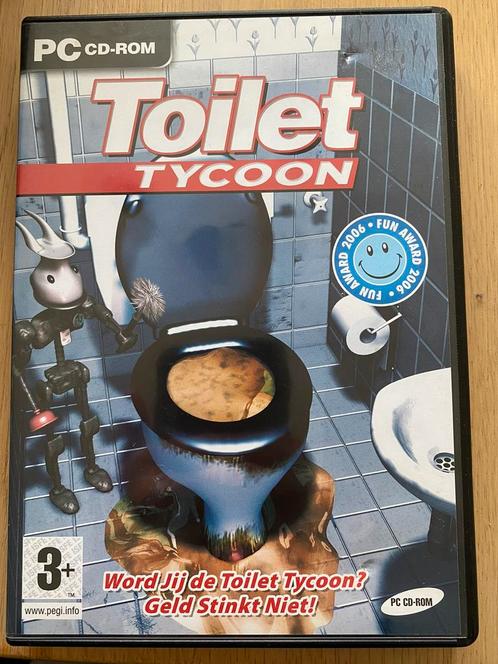 Pc cd rom toilet tycoon, Spelcomputers en Games, Games | Pc, Ophalen of Verzenden
