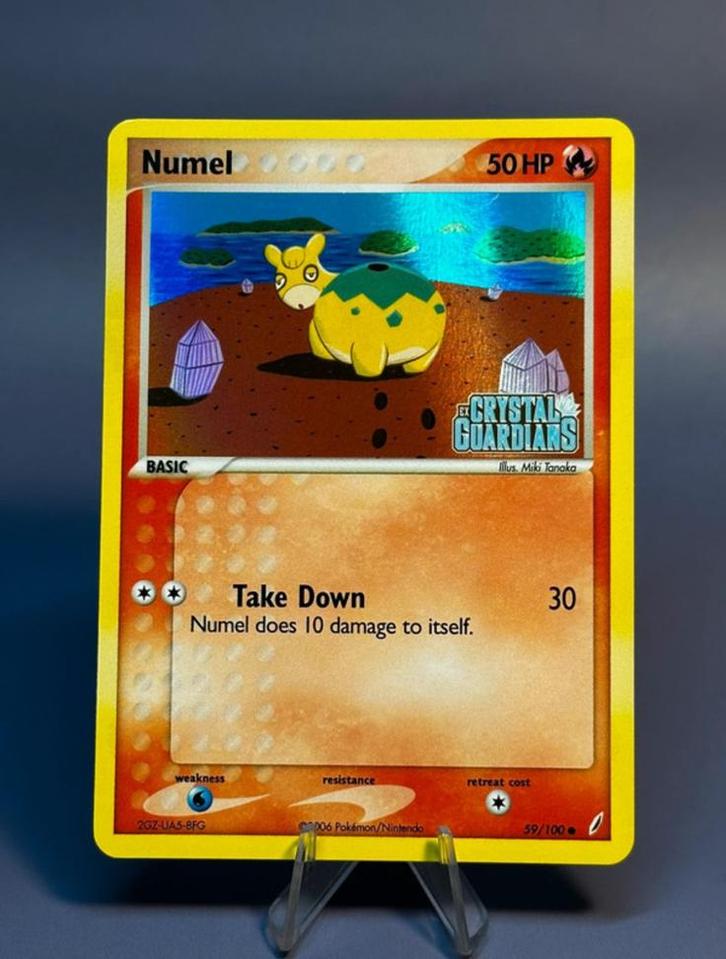 Numel 59/100 reverse holo, Hobby en Vrije tijd, Verzamelkaartspellen | Pokémon, Nieuw, Losse kaart, Ophalen of Verzenden