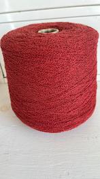 Rode boucle, Ophalen of Verzenden, Breien of Haken, Wol of Garen