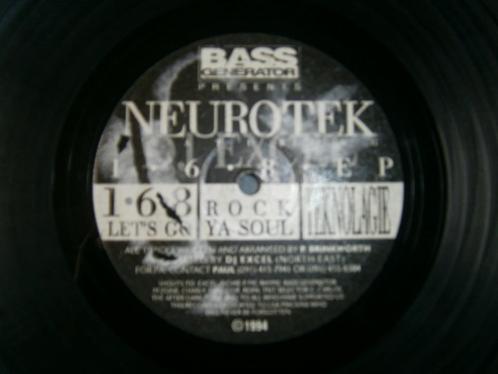 Neurotek ft. DJ Excel – 1·6·8·EP. Hardcore Techno Rave. 1994, Cd's en Dvd's, Vinyl | Dance en House, Gebruikt, Dance Populair