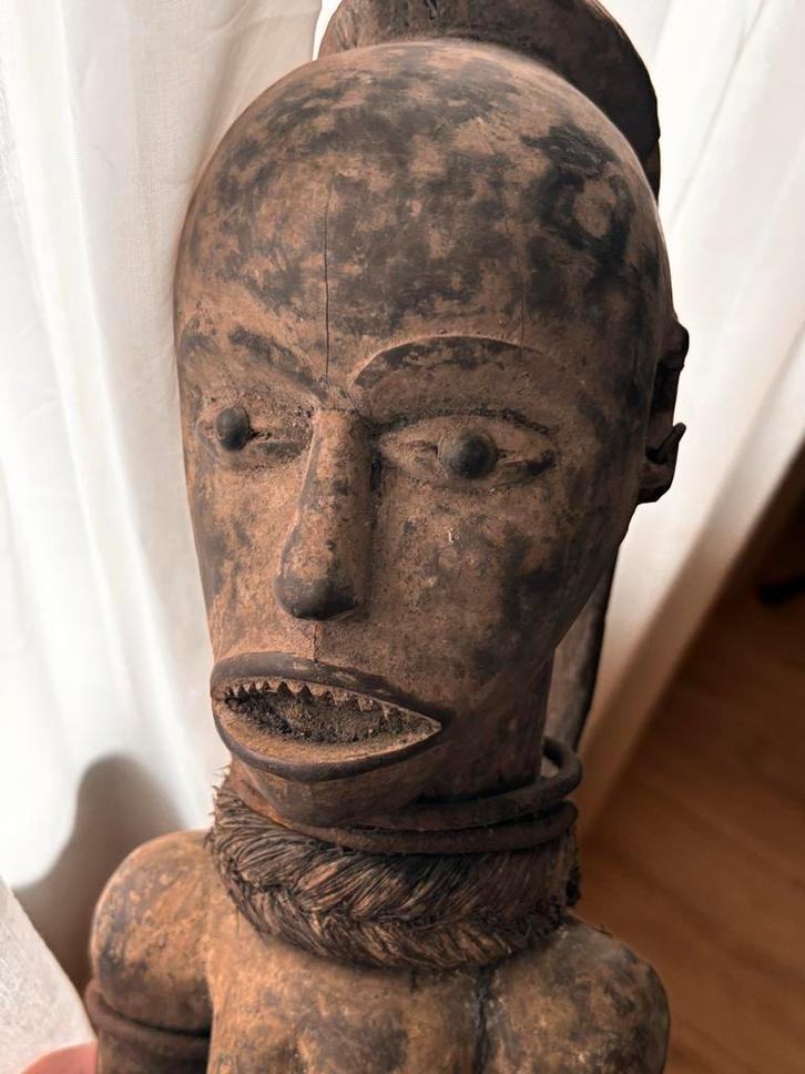 Fang Beeldje - Vrouw/Voorouder, Antiek en Kunst, Kunst | Niet-Westerse kunst, Ophalen of Verzenden